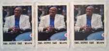 (3) FERGIE JENKINS Cubs Baseball Rare Gypsy Oak Micro Gumball Machine Cards