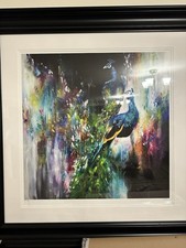 Katy Jade Dobson Opulent Peacocks Signed Print Artwork