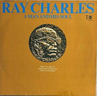 Ray Charles  2LP   A Man And His Soul- Stateside Records - Germany 1972 BOOKLET!