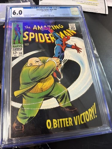 Amazing Spider-Man #60 CGC 6.0 Kingpin appearance (Marvel, 1968) 4484695004