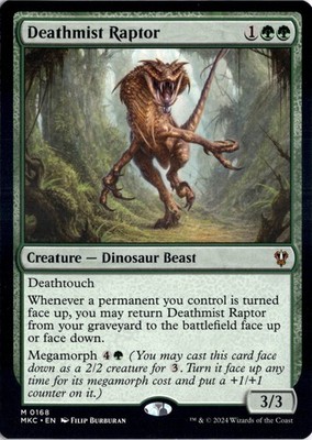 Deathmist Raptor Commander: Murders at Karlov Manor 168