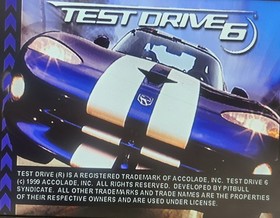 Test Drive 6 Game for Sega Dreamcast Console&nbsp;