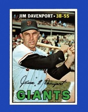 1967 Topps Set-Break #441 Jim Davenport NM-MT OR BETTER *GMCARDS*