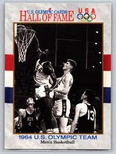 1991 Impel U.S. Olympic HOF 1964 Basketball Team #54 USA Gold Tokyo Olympics