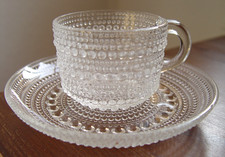 °°° IITTALA NUUTAJÄRVI KASTEHELMI TAUPERLE FINNLAND OIVA TOIKKA TASSE+TELLER °°°