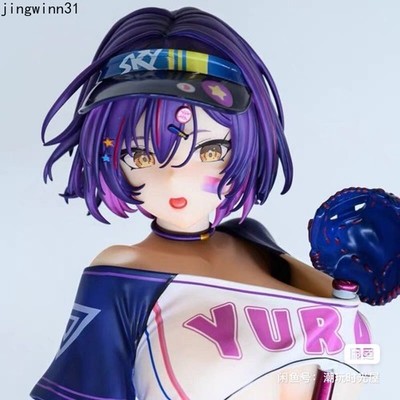 CR Factory Yura's Baseball 1/6 Anime Figure with Bonus Tapestry Wall Scroll Toy