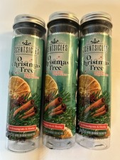 Scentsicles O Christmas Tree Scented Ornaments And Hooks Lot Of 3 Total 18