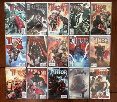 Thor (2007) #1-12, 600, 601, Finale. Straczynski Coipel run LOT
