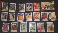 Lot Of 20 Mixed Variety Pack Vegetable Garden  Herb Seeds Bundle - Dated 2025