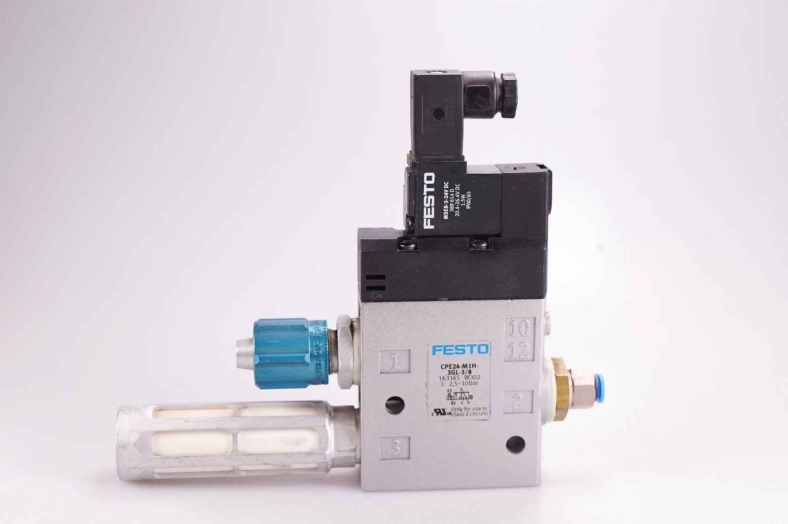 FESTO CPE24-M1H-3GL-3/8 163165 Solenoid Valve