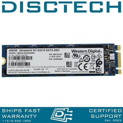 240GB M.2 2280 SATA HGST SA210 0TS1654 / HBS3A1924A4M4B1 / WDS240G2G0B SSD