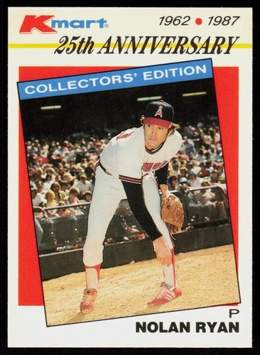 1987 Topps Kmart 25th Stars Decades Nolan Ryan #20 CARD Angels