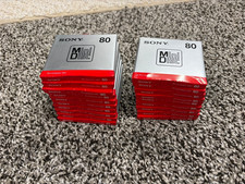 Sony MD-80 Minidiscs, brand new, sealed, ships from USA
