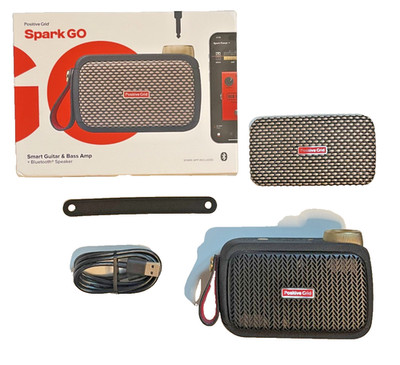 Positive Grid Spark Go Mini-Verstärker Black Gitarre Bass *Smart Amp*Bluetooth