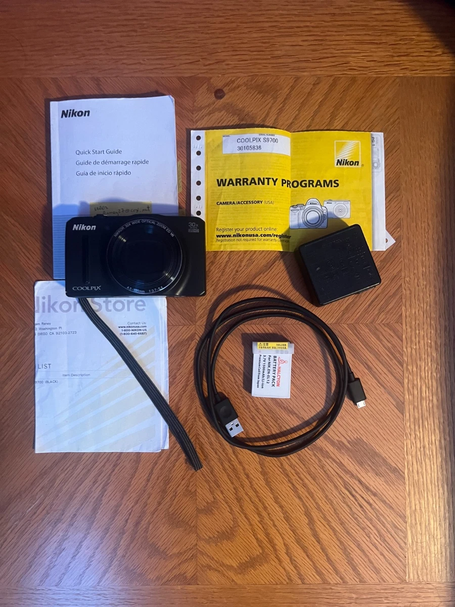 カメラ Nikon COOLPIX S9700 30倍光学ズーム wifi 付属品付