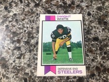 Dwight White 1973 Topps #140 Rookie RC G/VG OC crease *DW5