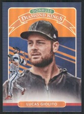 2020 Donruss Holo Orange #12 Lucas Giolito DK Chicago White Sox 239