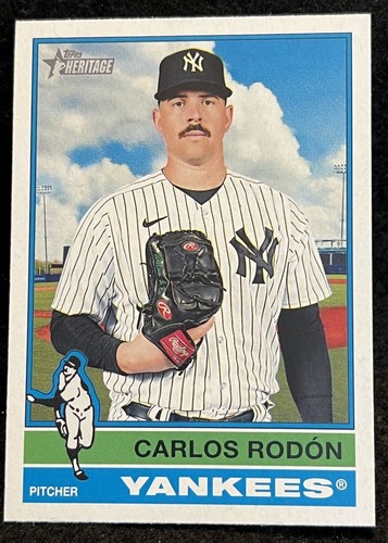 2025 Topps Heritage - Carlos Rodon - #481 - Yankees - SP