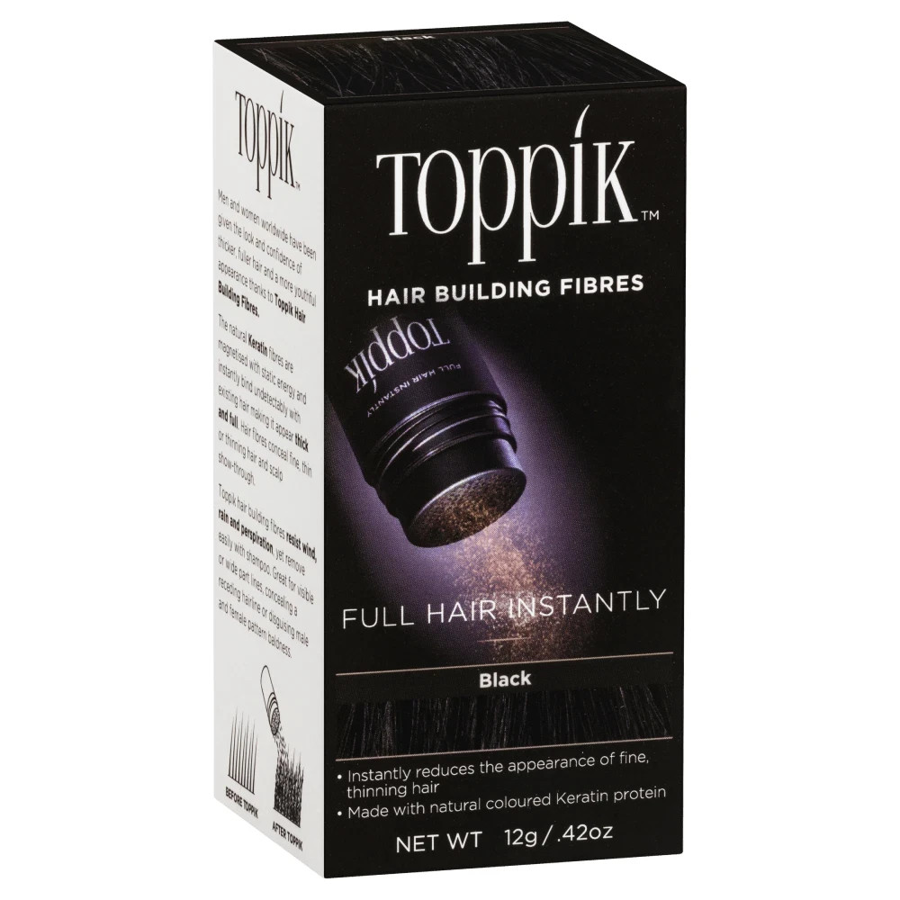 TOPPIK Hair Building Fibres 12g - Approx 1 Months Supply