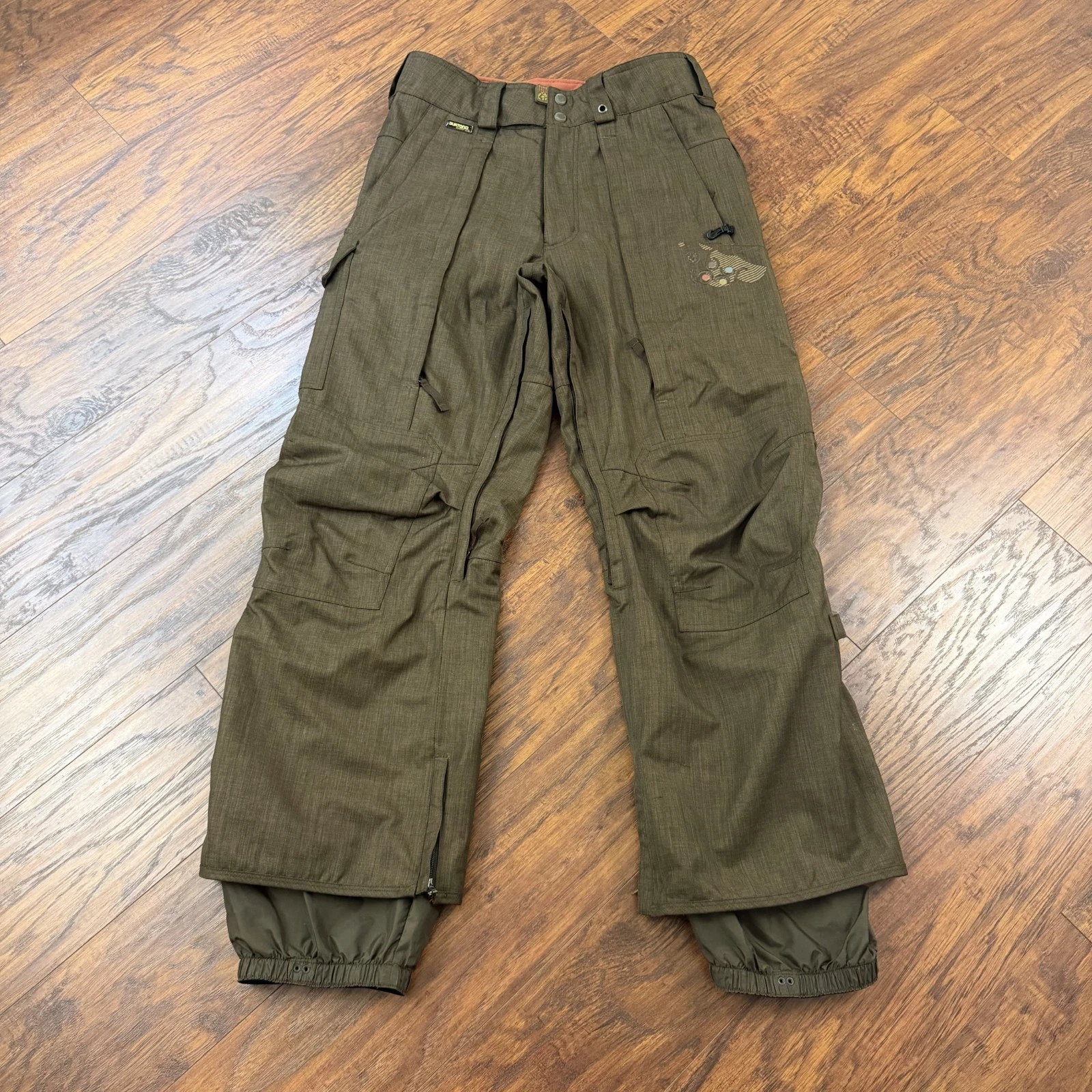 Burton Snowboard Pants Mens S Brown Vent Adjustable Lined Insulated Snow
Opens in a new window or ta