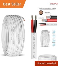 10 Gauge Marine Wire 50ft Tinned Copper Heavy Duty Sheathed Electrical Cable