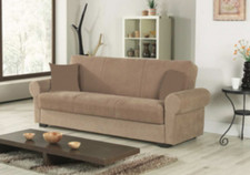 DIVANO DIVANOLETTO PRONTOLETTO FIRENZE CM. 225x86x88H CON CONTENITORE