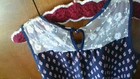 Floral Lace Lite Flowy Tank Top Hearts Monteau Girl M 10/12 Fun Paisley Boho EUC — photo 9