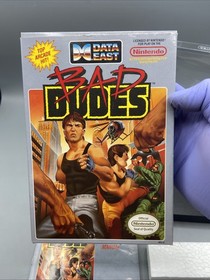 Bad Dudes (Nintendo NES) - Complete W/ Inserts - Tested - Authentic