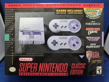 AUTHENTIC SNES Super Nintendo Classic Mini Super Entertainment System CIB NIB