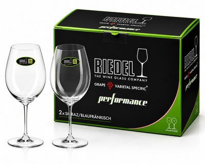 Riedel Performance Syrah/Shiraz Wine Glasses   Set of 2 | Fine Crystal | New 