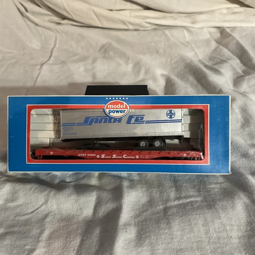 Modelo Power - Santa Fe - Coche plano 50' con remolque # 90850 | Zustand: New