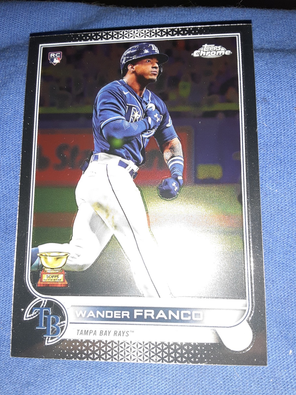 2022 Topps Chrome - Wander Franco #35  (RC) rookie gold cup