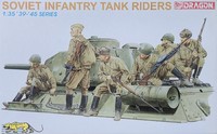 Dragon 6197 Soviet Infantry Tank Riders - RaritäT - 1:35