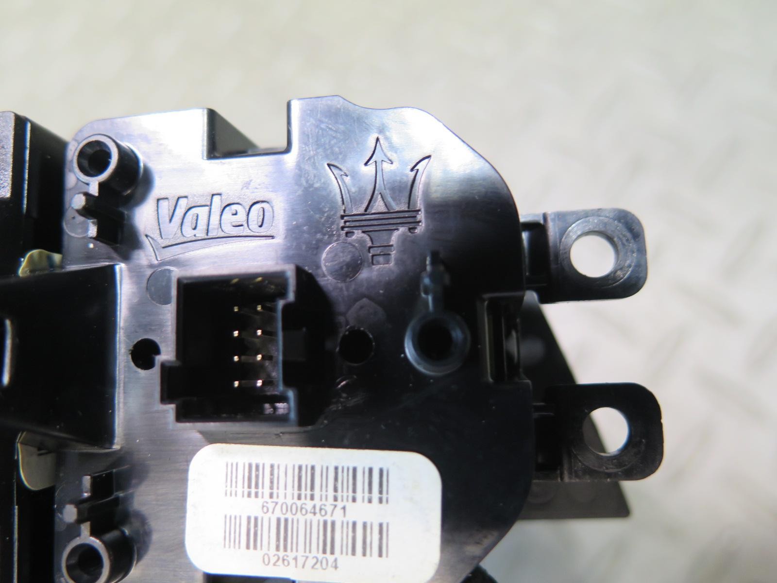 2017-2020 MASERATI LEVANTE M161 CENTER CONSOLE MULTIMEDIA SUSPENSION SWITCH