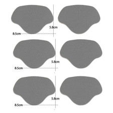 6Pcs Sports Shoes Repair Stickers Heel Protector Anti-Wear Shoes Heels Sticker F