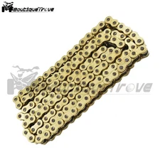 New 530 ×130 Gold O-Ring Drive Chain ORing 530 Pitch x 130 Links Master O Ring