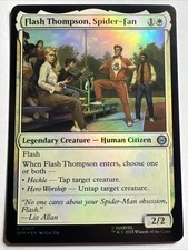 MTG FOIL Flash Thompson, Spider-Fan English SPM