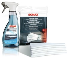 SONAX 500 ml ANTIBESCHLAGSPRAY ANTIBESCHLAG SPRAY SCHEIBEN+POLIERVLIESTÜCHER