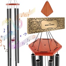 Wind Chimes for Outside 60-Inch Aluminum Memorial Deep Tone Wind Chimes