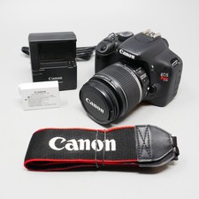 Canon EOS Rebel T2I DSLR Camera 18MP w/ EF-S 18-55mm f/3.5-5.6 Lens - 3K Clcks