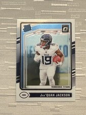 Jha'Quan Jackson 2024 Donruss Optic Base Rated Rookie RC #253 Titans
