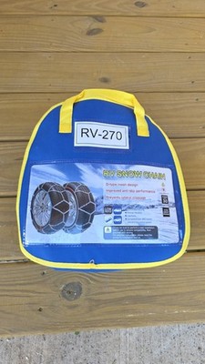 AutoChoice Snow Tire Chains for Light Truck SUV Pickup Trucks, Set of 2（SC-RV270