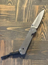 Chris Reeve Knives Small Sebenza 21 LEFT HAND Insingo Blade Titanium Used