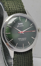 HMT Janata 17 Jewels Hand-Winding Wrist Watch For Men's In Working Condition