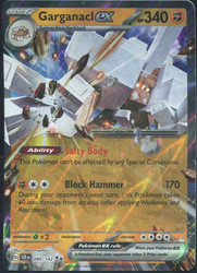 Garganacl ex 089/142 Stellar Crown Double Rare Holo