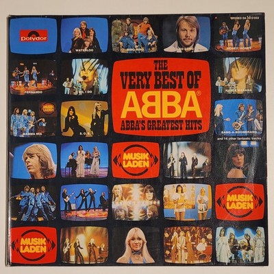 ABBA The very best of Greatest Hits Vintage Vinyl LP 12'' 1976 Collector's Item