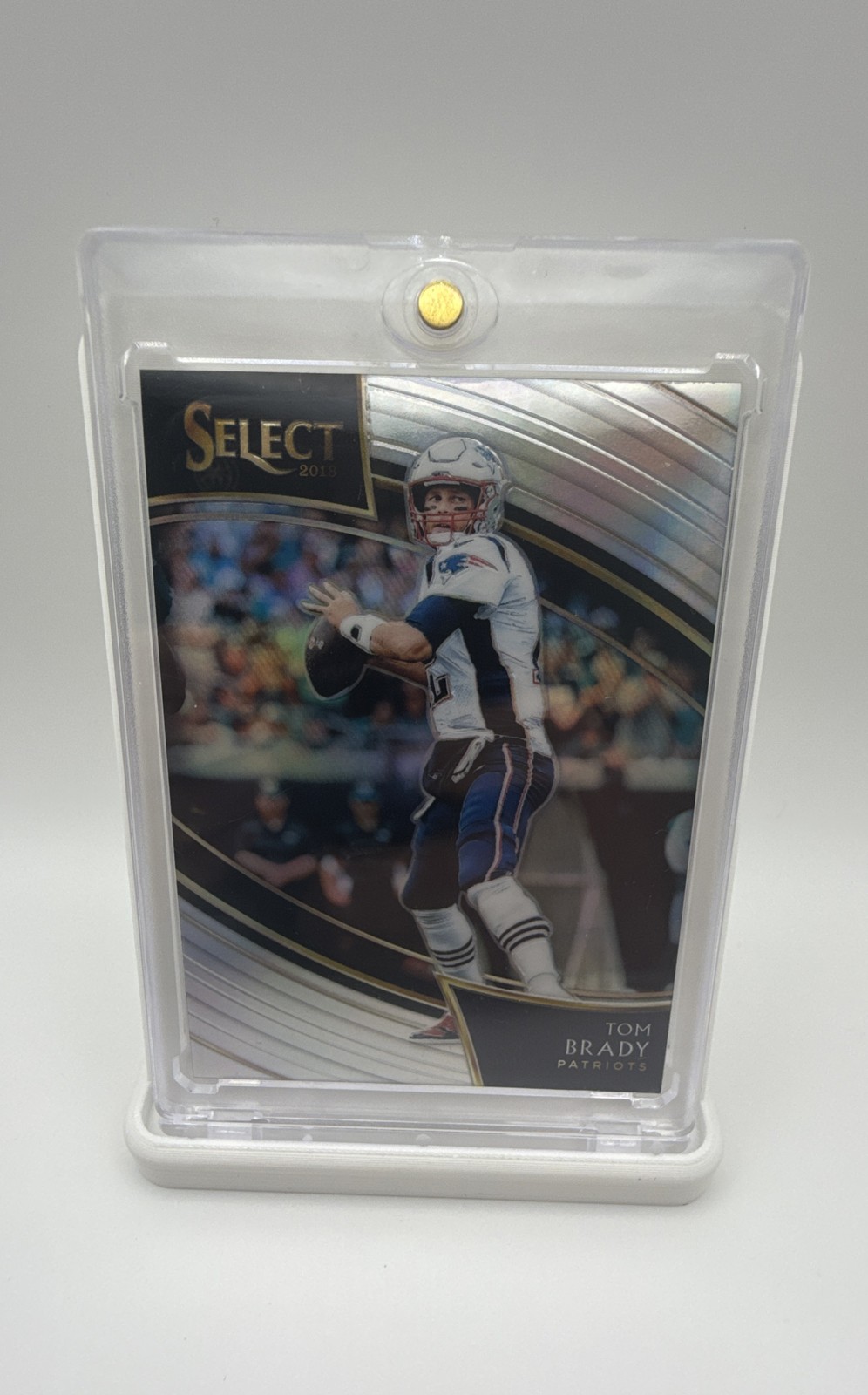 2018 Panini Select - Field Level Tom Brady #201 Silver Prizm