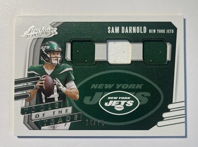 🔥SAM DARNOLD 2020 Tools of the Trade🔥TRIPLE Relics Patch GAME WORN  #'d/75