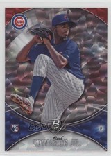 2016 Bowman Platinum Ice Carl Edwards Jr #4 g7c