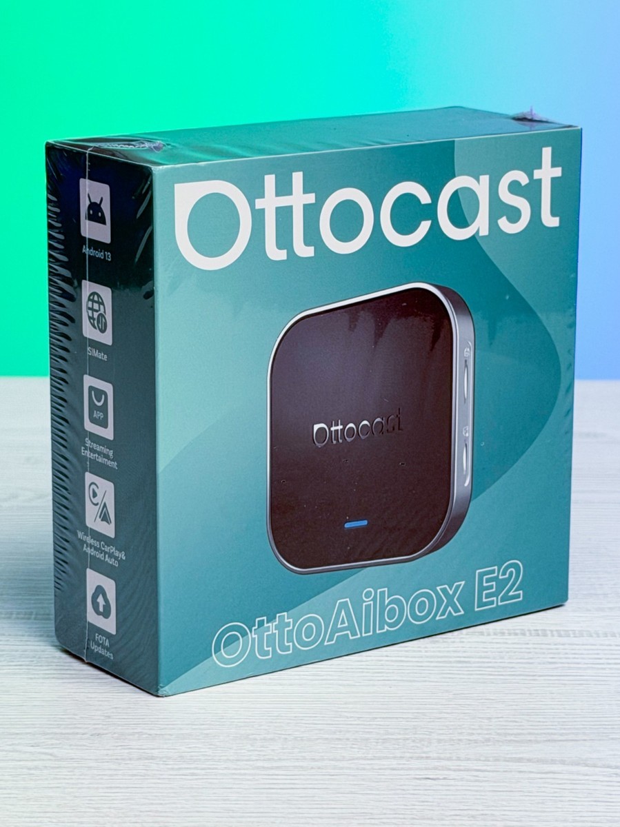 Ottocast E2 OttoAibox Car Streaming Box Wireless CarPlay & Android